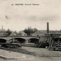 Le pont de l'Abattoir CPA