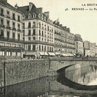 Le pont de Nemours CPA
