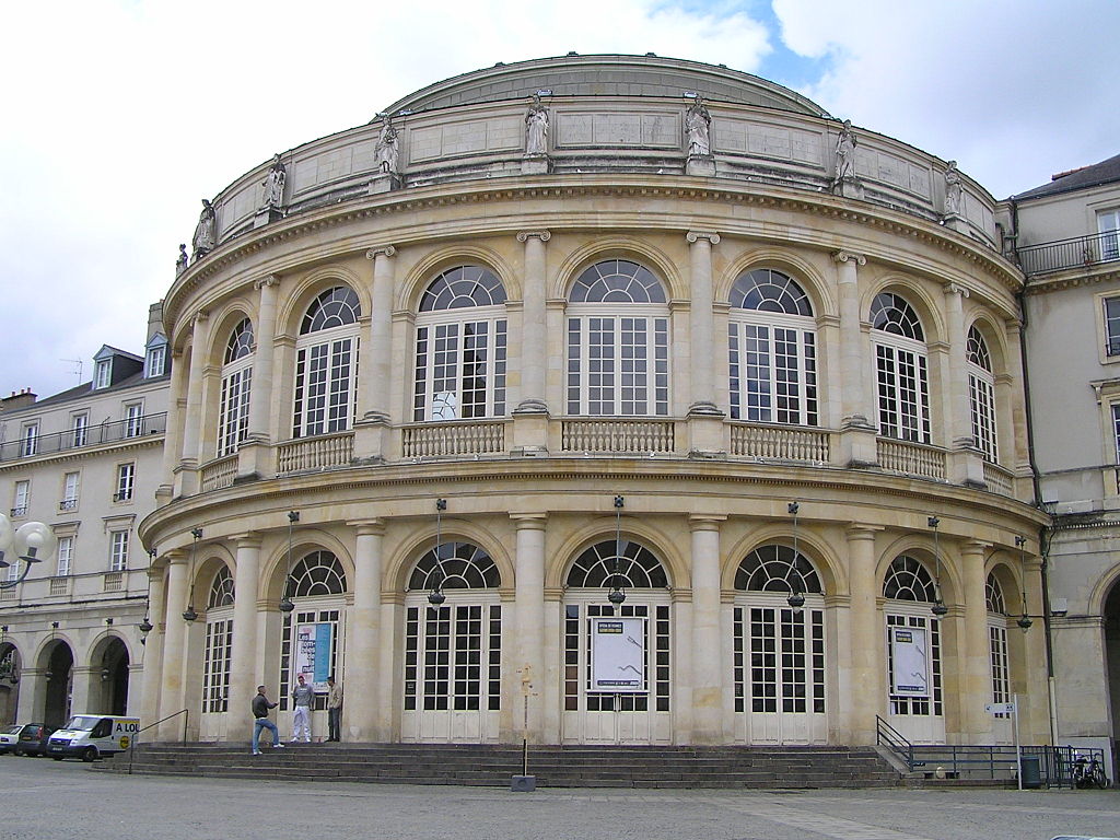 Rennes (Ille-et-Vilaine) Le théâtre-opéra