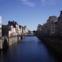 Les quais canalisés de la Vilaine