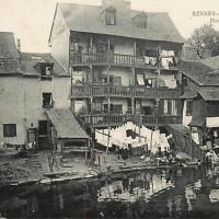 Les vieilles maisons du Pont Saint-Martin CPA