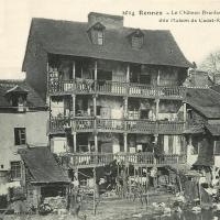 Les vieilles maisons du Pont Saint-Martin CPA