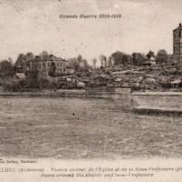 Rethel (08) 1918, les ruines CPA