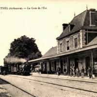 Rethel (08) La gare CPA