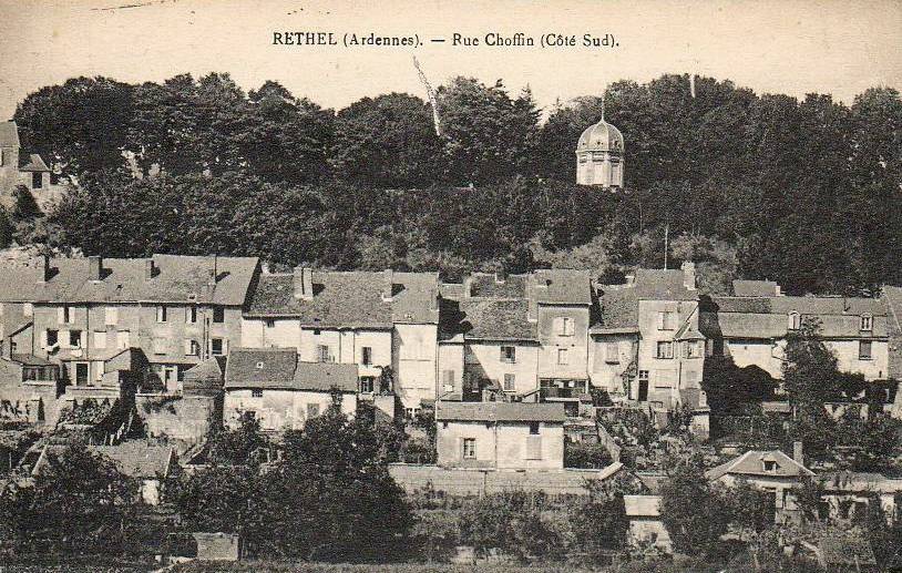 Rethel (08) La rue Choffin CPA