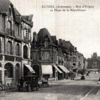 Rethel (08) La rue d'Evigny CPA