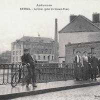Rethel (08) Le quai CPA