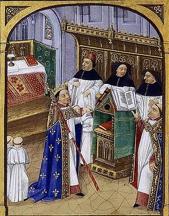 Robert le Pieux, cathédrale d'Orléans, image de 1471