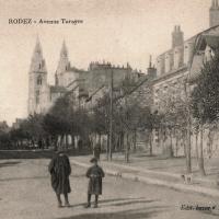 L' avenue Tarayre (cpa)