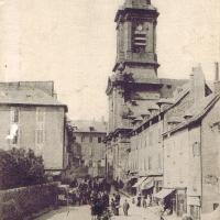 L' église Saint Amans (cpa)