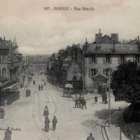 La rue Béteille (cpa)