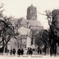 Le boulevard Gally (cpa)