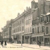 Le boulevard Gambetta (cpa)