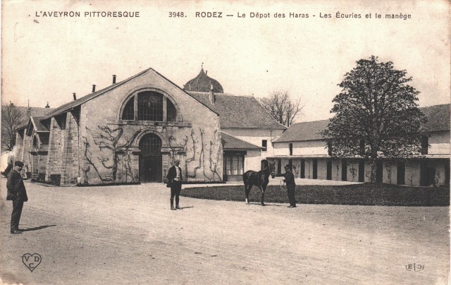 Le haras (cpa)