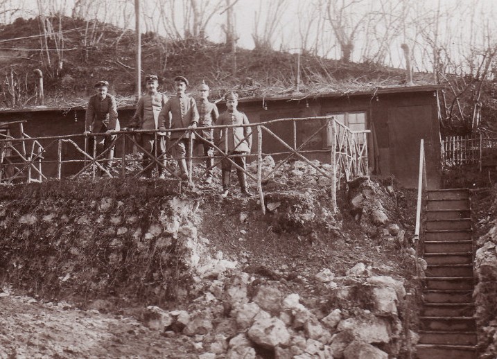 Romagne-sous-Montfaucon (Meuse) 1914-1918, camp allemand CPA