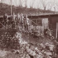 Romagne-sous-Montfaucon (Meuse) 1914-1918, camp allemand CPA