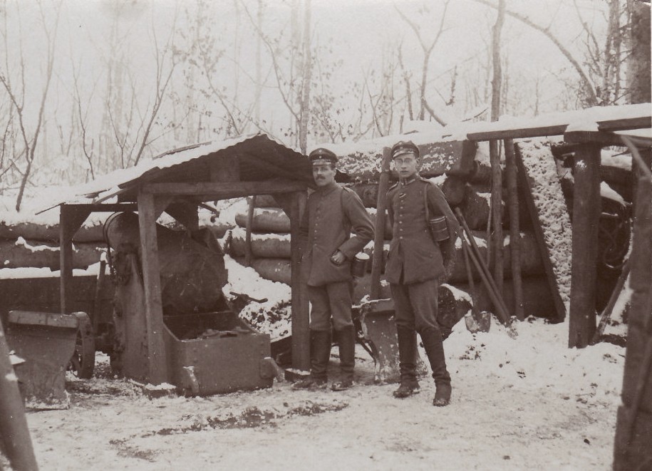 Romagne-sous-Montfaucon (Meuse) 1914-1918, canon CPA