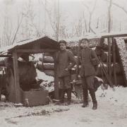 Romagne-sous-Montfaucon (Meuse) 1914-1918, canon CPA