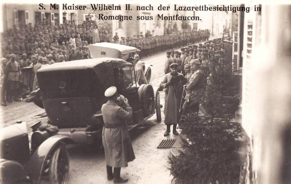 Romagne-sous-Montfaucon (Meuse) 1914-1918, hôpital allemand CPA