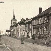 Romagne-sous-Montfaucon (Meuse) 1914-1918, rue de l'église CPA