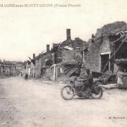 Romagne-sous-Montfaucon (Meuse) 1914-1918, ruines CPA1