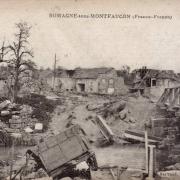 Romagne-sous-Montfaucon (Meuse) 1914-1918, ruines CPA6