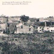 Romagne-sous-Montfaucon (Meuse) 1914-1918, ruines CPA7