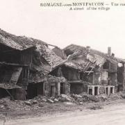 Romagne-sous-Montfaucon (Meuse) 1914-1918, ruines CPA8