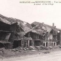 Romagne-sous-Montfaucon (Meuse) 1914-1918, ruines CPA8