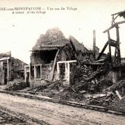 Romagne-sous-Montfaucon (Meuse) 1914-1918, ruines CPA9