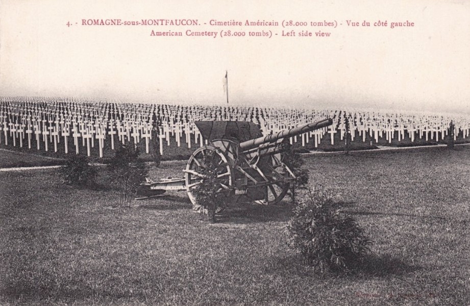 Romagne-sous-Montfaucon (Meuse) Cimetière américain, CPA