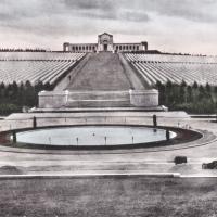 Romagne-sous-Montfaucon (Meuse) Cimetière américain, CPA vers 1950