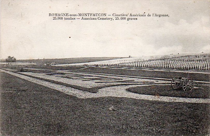 Romagne-sous-Montfaucon (Meuse) Cimetière américain CPA