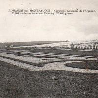 Romagne-sous-Montfaucon (Meuse) Cimetière américain CPA