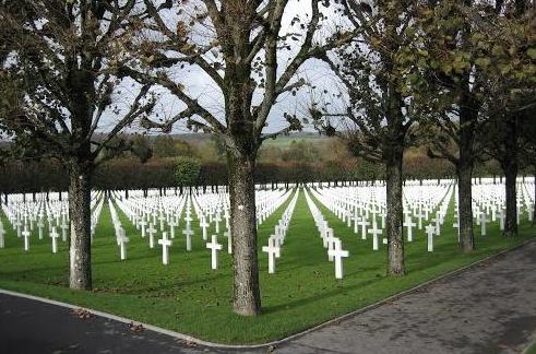 Romagne-sous-Montfaucon (Meuse) Cimetière américain