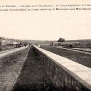 Romagne-sous-Montfaucon (Meuse) Cimetière et camp américain CPA