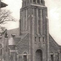 Romagne-sous-Montfaucon (Meuse) CPA L'église après 1925 CPA