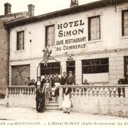 Romagne-sous-Montfaucon (Meuse) L'Hôtel Simon CPA
