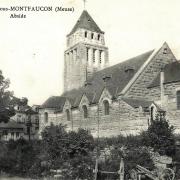 Romagne-sous-Montfaucon (Meuse) L'église après 1925 CPA