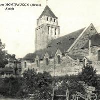 Romagne-sous-Montfaucon (Meuse) L'église après 1925 CPA