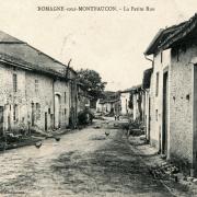 Romagne-sous-Montfaucon (Meuse)  La petite rue CPA