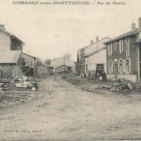 Romagne-sous-Montfaucon (Meuse)  La rue du Moulin CPA