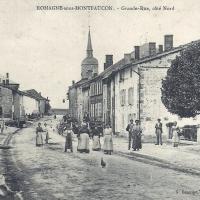 Romagne-sous-Montfaucon (Meuse)  La rue principale CPA4