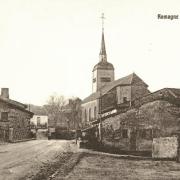 Romagne-sous-Montfaucon (Meuse)  La rue principale CPA5