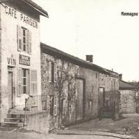 Romagne-sous-Montfaucon (Meuse)  Le  café parisien CPA