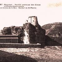 Le rocher Saint Pierre (cpa)