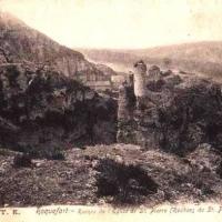 Ruines de l'église Saint-Pierre (cpa)
