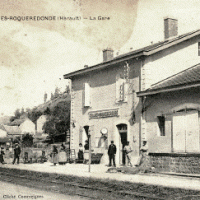 La gare de Ceilhes-Roqueredonde