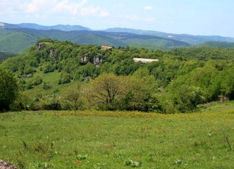 Roqueredonde (Hérault) Le plateau de l'Escandorgues