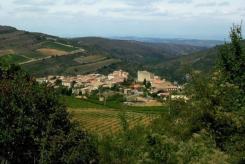 Roquetaillade (Aude) Vue générale